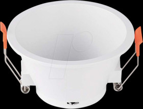 6636 Recessed ceiling ring, GU10, round, white