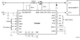 3-V to 15-V hot swap controller with Oring and I2C