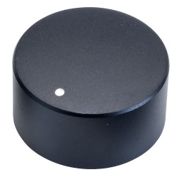 Cliff FC7233 KMR30 Matt Black ALU Clad Knob With Marker Dot 18T 6mm Splines