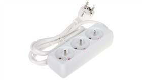 Listwa Zasilająca Pr-1.5M-3G/W (3 Gniazda) 1.3M