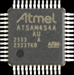 ATSAM4S4AA-AU Microcontroller, Cortex M4, 100MHz, 256KB Flash,64KB RAM,LQFP-48