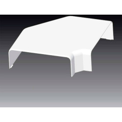 KOPOS 8573_HB Elbow Piece 179x61mm White For Low-Voltage Cables
