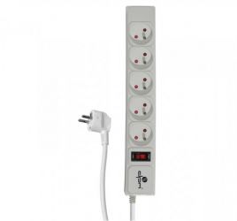 LISTWA OCHRONNA Z WYL.1,5M 5 GNIAZD