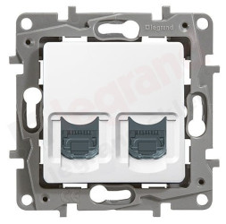 Gniazdo komputerowe podwójne RJ45 764574