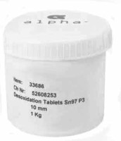 UM146.32 Topnik powierzchniowy (do cynowania zanurzeniowego) tabletki antyutleniające 1kg - do lutowia z ołowiem