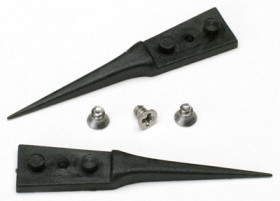 ESD replacement tips, uninsulated, antimagnetic, plastic, 40 mm, A5CF