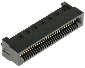 Złacze krawędziowe PCB 60-pinowe, raster 0.8mm 2-rzędowe, 3.1A, Samtec, seria HSEC8-DV