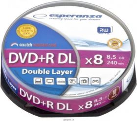 DVD+R ESPERANZA 8.5GB 2.4DUAL