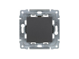DANTE Łącznik pojedynczy z klawiszem bez ramki grafit 456011 KOS