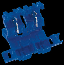 Automotive fuse holder, quick assembly