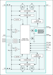 Dual-Input, Bidirectional Overvoltage Protector with Automatic Path Control