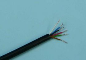 YTDX-6x0,5/100m ŻELOWANY BLACK PRZEWÓD