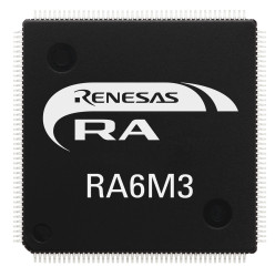 Mikrokontroler Renesas Electronics RA6M3 LQFP 144-pinowy Montaż powierzchniowy ARM Cortex M4 1024 kB 32bit CAN:2 120MHz