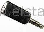 Jack 3,5 WT stereo GN Jack 2,5