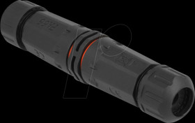 86914 Cable connector for outdoor use, 4 pin, IP68, black