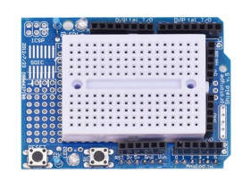 PŁYTKA PROTOTYPOWA SHIELD DO ARDUINO UNO MEGA2560 ZESTAW Z PŁYTKĄ STYKOWĄ 170 PÓL (ARD-AA032)