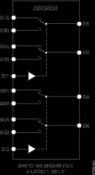 0.58 Ω CMOS, 1.8 V to 5.5 V, Quad SPDT/2:1 Mux in Mini LFCSP