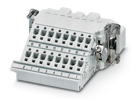 Adapter zasilania 16-pinowe Phoenix Contact 16A 500 V AC Męski