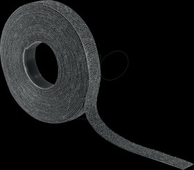 130-00022 Velcro ties 25 m x 13 mm, black, roll