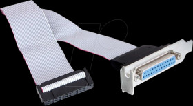 84476 Delock Low Profile Slot Bracket &gt; 1 x Parallel