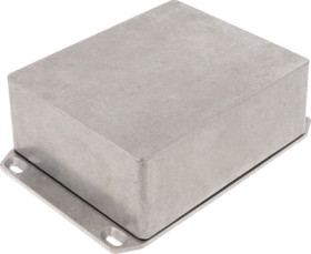 Aluminum die cast enclosure, (L x W x H) 145 x 121 x 56 mm, natural, IP65, 1590WXFL