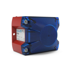 Sygnalizator 230 V AC Migające Niebieski Montaż panelowy Ksenon