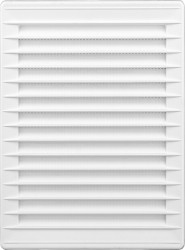 Kratka wentylacyjna z siatką 140x210 biała 02-340