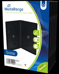 BOX30-2 DVD Case for 2 disc, Pack 5