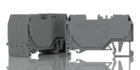 Blok zacisków przelotowych WAGO poziomy: 1 28 → 12AWGZacisk klatkowy 280 24A 800 V