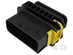 Złącze samochodowe 18-pinowe TE Connectivity 2-rzędowe Żeński 20A HDSCS Wciskane Obudowa z klapką