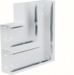 Kąt płaski BRS65210 D stal biały BRS652105D9010