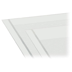 WAGO 210-333/700-074 Marking Strips for 262 2-conductor Terminal Strips L1 White