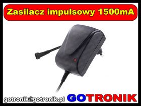Zasilacz impulsowy 3-12V 1500mA