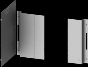 Subdivision, metal/plastic, (W x H) 800 x 550 mm, 8PQ5000-1BA66