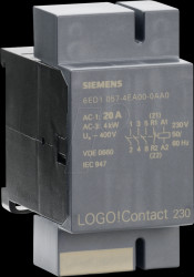 6ED1057-4EA00-0AA0 LOGO! contactor module, 3 NO, 1 NC, 230 V