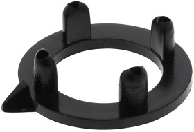 Gałka potencjometru ze wskaźnikiem Czarny RS PRO