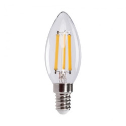 Żarówka LED XLED C35E14 7W-WW 1055lm 2700K barwa ciepła filament szklana 38416