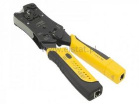 Zaciskarka kabli UTP z testerem; HY-376C 6p,8p