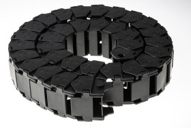 Koryto kablowe szerokość 48,5 mm głębokość 39mm typ Łańcuch kablowy Igus Igumid G Elastyczny Czarny