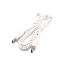 Kabel HDMI (M) - HDMI (M) 1,5m Flat