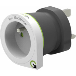 Adapter podróżny Q2Power PL/F UK Anglia Irlandia Dubaj Malta CYPR Malediw