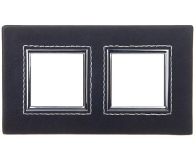 DANTE Ramka podwójna skóra PEEPER 4509582