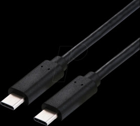 11029091 USB 4.0 cable, 40 Gbit/s, 100 W, 0.5 m