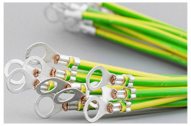 Taśma uziemiająca nVent HOFFMAN ECFA220 (VE10) (S x W x G) 381 x 13 x 8 mm 10 szt.