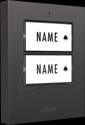 41305 Radio chime transmitter 2-family house, anthracite