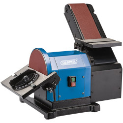 Draper 98525 230V Belt, 100mm and Disc Sander, 200mm, 500W