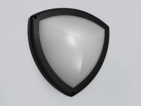 Oprawa elewacyjna LED Onix 7W WW czarna IP54