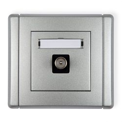 Gniazdo antenowe TV pojedyncze