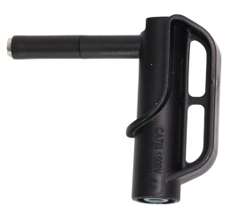 Adapter MgP6_6-IEC-SW magnetyczny 6,6mm 1500V CAT III/1000V CAT IV czarny do 6315/6305