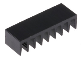 Radiator 6.3 x 19 x 4.8mm 50K/W Uniwersalny Prostokątny Alu
